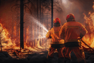 MSA Bristol X4 Wildland im Waldbrandeinsatz