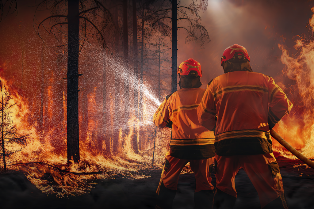 MSA Bristol X4 Wildland im Waldbrandeinsatz
