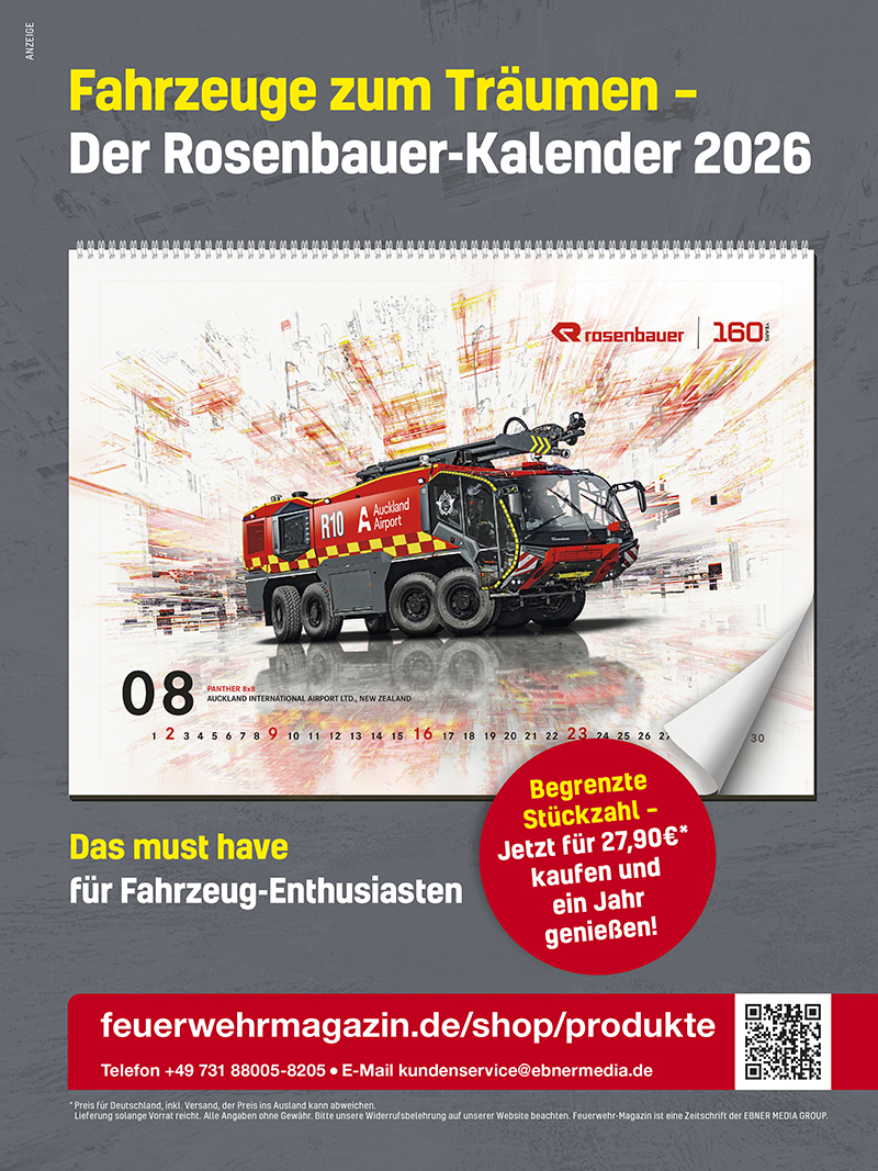 Produkt: Rosenbauer-Kalender 2026