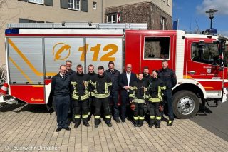 Feuerwehr Dinslaken Gruppenfoto Lehrwache