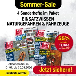 Produkt: Sonderhefte-Paket: Einsatzwissen Naturgefahren & Fahrzeuge