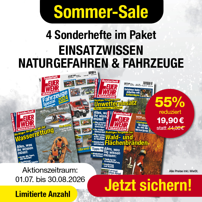 Produkt: Sonderhefte-Paket: Einsatzwissen Naturgefahren & Fahrzeuge