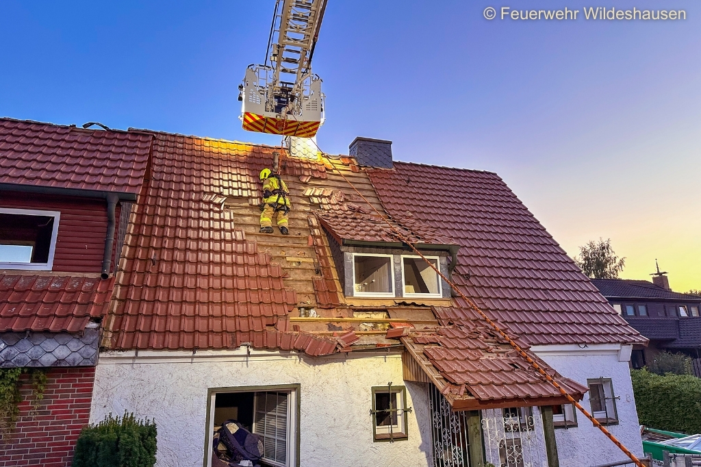 Übung am Abbruchhaus
