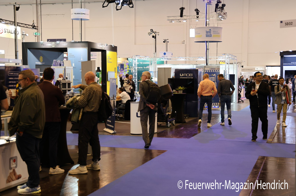 Die Security Essen findet vom 22. bis zum 25. September 2026 statt. Foto: Feuerwehr-Magazin/Hendrich