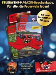 Produkt: Geschenkabo Feuerwehr-Magazin