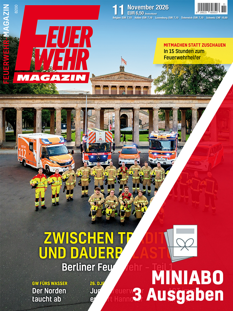 Produkt: Feuerwehr-Magazin Miniabo