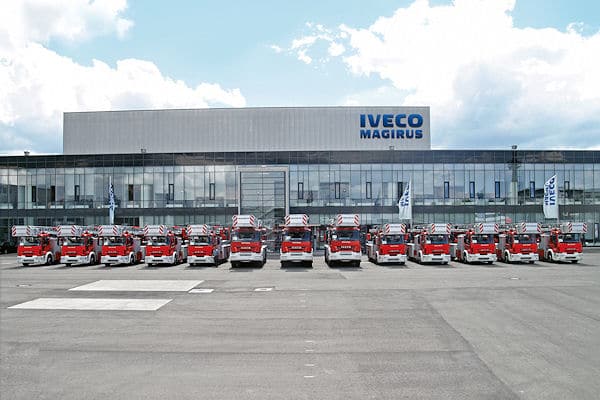 Iveco Magirus-Werk in Ulm: Die Firma muss 17,5 Millionen Euro Bußgeld an das Bundeskartellamt zahlen. Foto: Iveco Magirus Iveco Magirus-Werk in Ulm: Die Firma muss 17,5 Millionen Euro Bußgeld an das Bundeskartellamt zahlen. Foto: Iveco Magirus