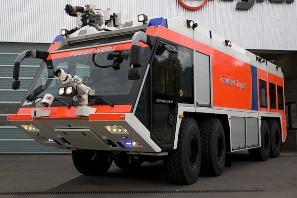 Neu für den Flughafen Frankfurt: FLF Z8 XXL. Foto: Ziegler Neu für den Flughafen Frankfurt: FLF Z8 XXL. Foto: Ziegler