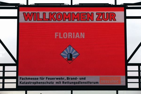 Auf der Fachmesse "Florian" erwartet die Besucher neben einer umfangreichen Austellung von Technik und Schutzkleidung auch ein ansprechendes Fachprogramm. (Foto: Ortec) Auf der Fachmesse "Messe" erwartet die Besucher neben einer ausführlichen Austellung von Technik und Schutzkleidung auch ein ansprechendes Fachprogramm. (Foto: Ortec)