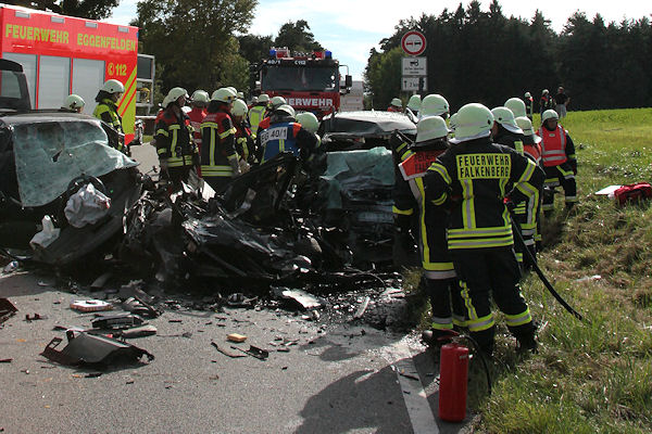 Tödlicher Unfall bei Falkenberg. Foto: fib Tödlicher Unfall bei Falkenberg. Foto: fib