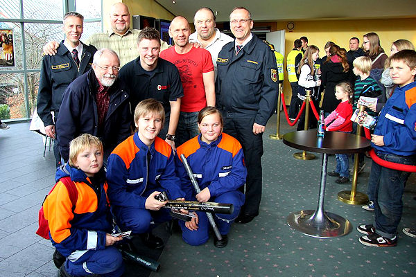 Wickie-Sondervorstellung für die Feuerwehr. Foto: Peter Fichte