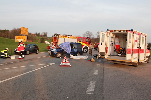 Tödlicher Unfall nahe Bruckmühl. Foto: fib/BR