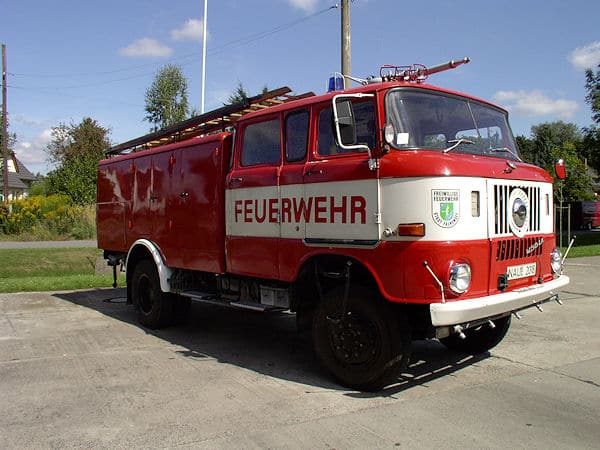 TLF 16 auf IFA W50. Foto: Feuerwehr Falkensee