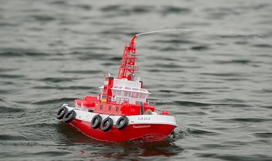 Carson Feuerlöschboot. Foto: Rüffer