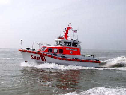Das Seenotrettungsboot "Wilma Sikorski" in Fahrt. Symbolfoto: DGzRS