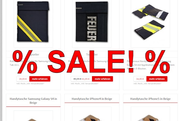 Ausverkauf: Verschiedene Handtaschen gibt es aktuell im Feuerwehr-Magazin-Shop deutlich reduziert!