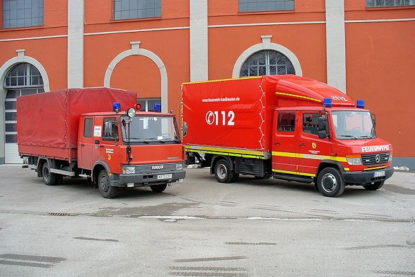 Ersetzt wird mit dem neuen V-LKW ein Lastwagen Iveco Turbo Zeta 65-12 aus dem Jahr 1989. Foto: Fischer/Feuerwehr
