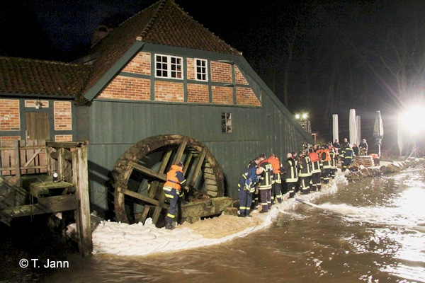 Land unter an der Grander Mühle