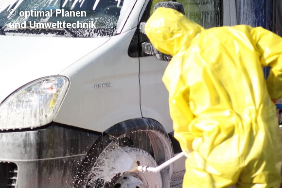 Die Feuerwehren sollten sich frühzeitig Gedanken über mögliche EInsätze machen und erforderliche Mittel zur Desinfektion beschaffen. Foto: Optimal Planen