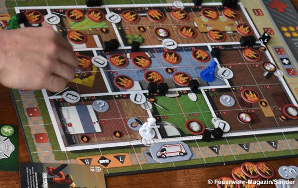 Feuerwehr Brettspiel "Flash Point - Flammendes Inferno"