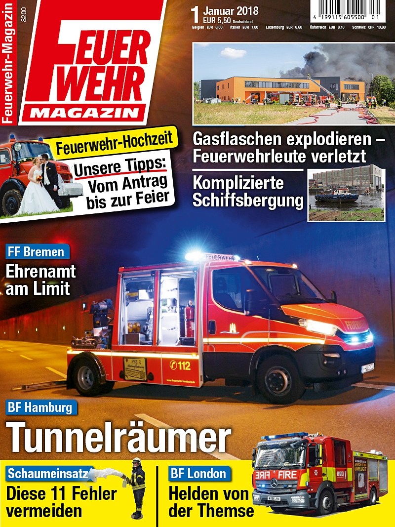 Produkt: Feuerwehr-Magazin Digital 01/2018
