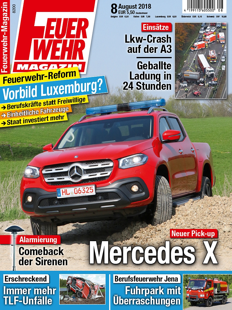 Produkt: Feuerwehr-Magazin Digital 08/2018