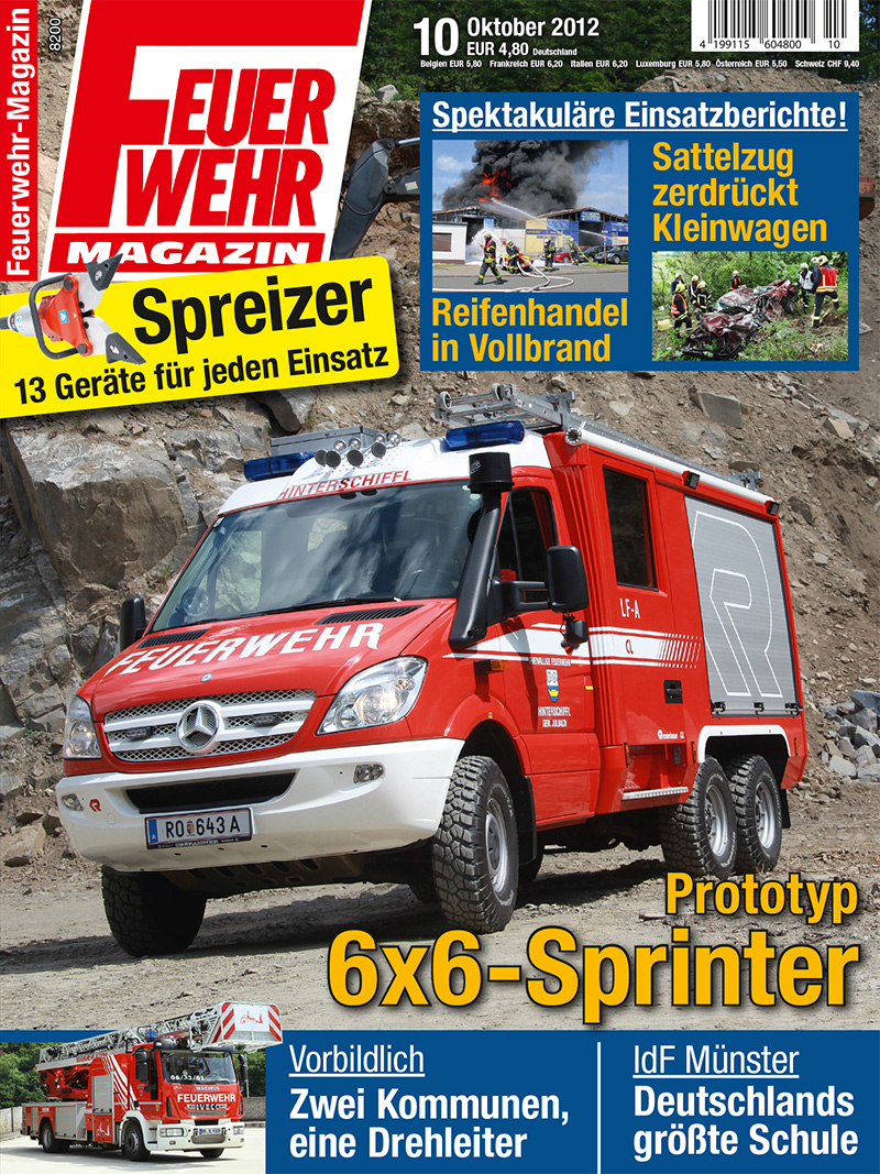 Produkt: Feuerwehr-Magazin Digital 10/2012