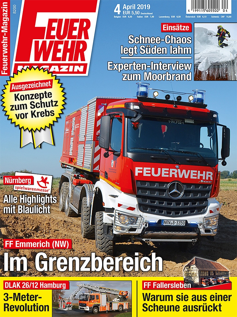 Produkt: Feuerwehr-Magazin 4/2019