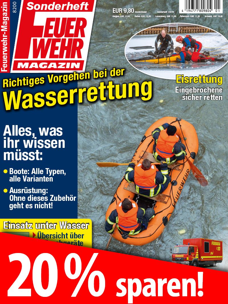 Produkt: Sonderheft: Richtiges Vorgehen bei der Wasserrettung