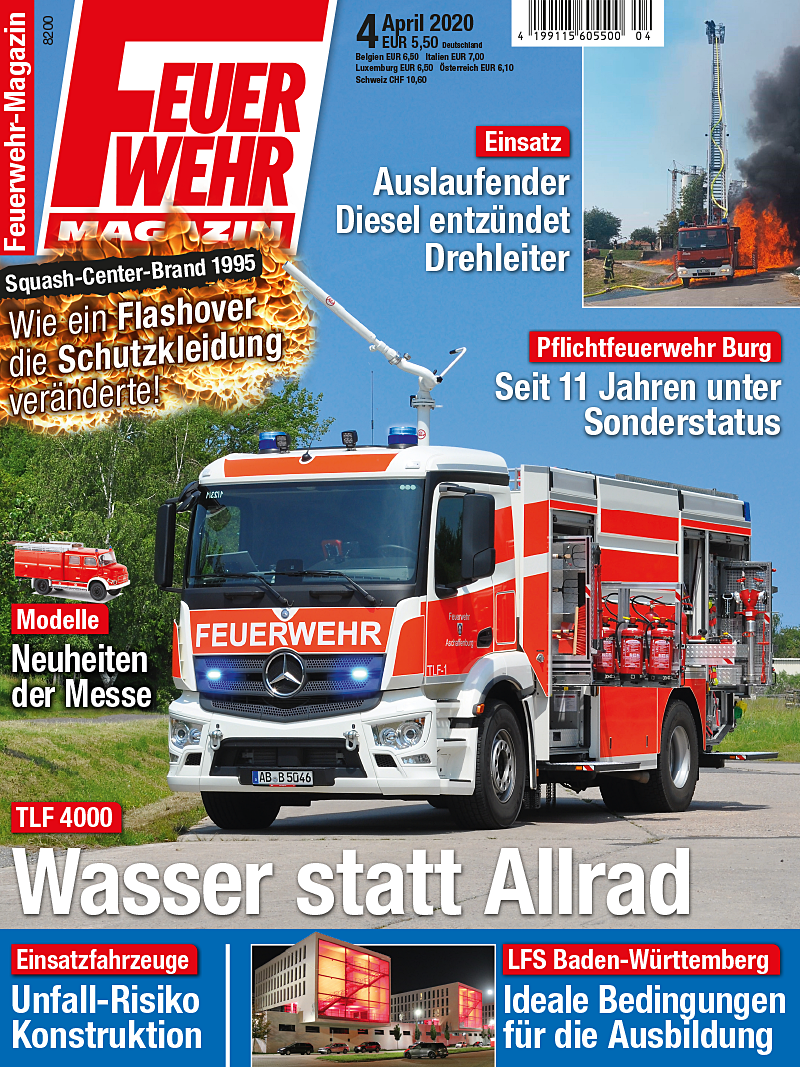 Produkt: Feuerwehr-Magazin 04/2020